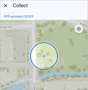 Good GPS accuracy Good GPS accuracy